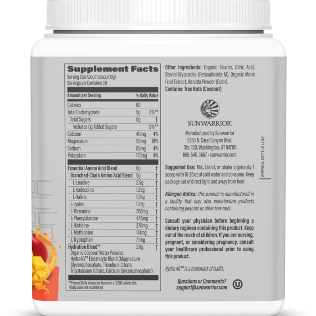 Mango Active Amino Powder Drink Mix - BCAA & EAA