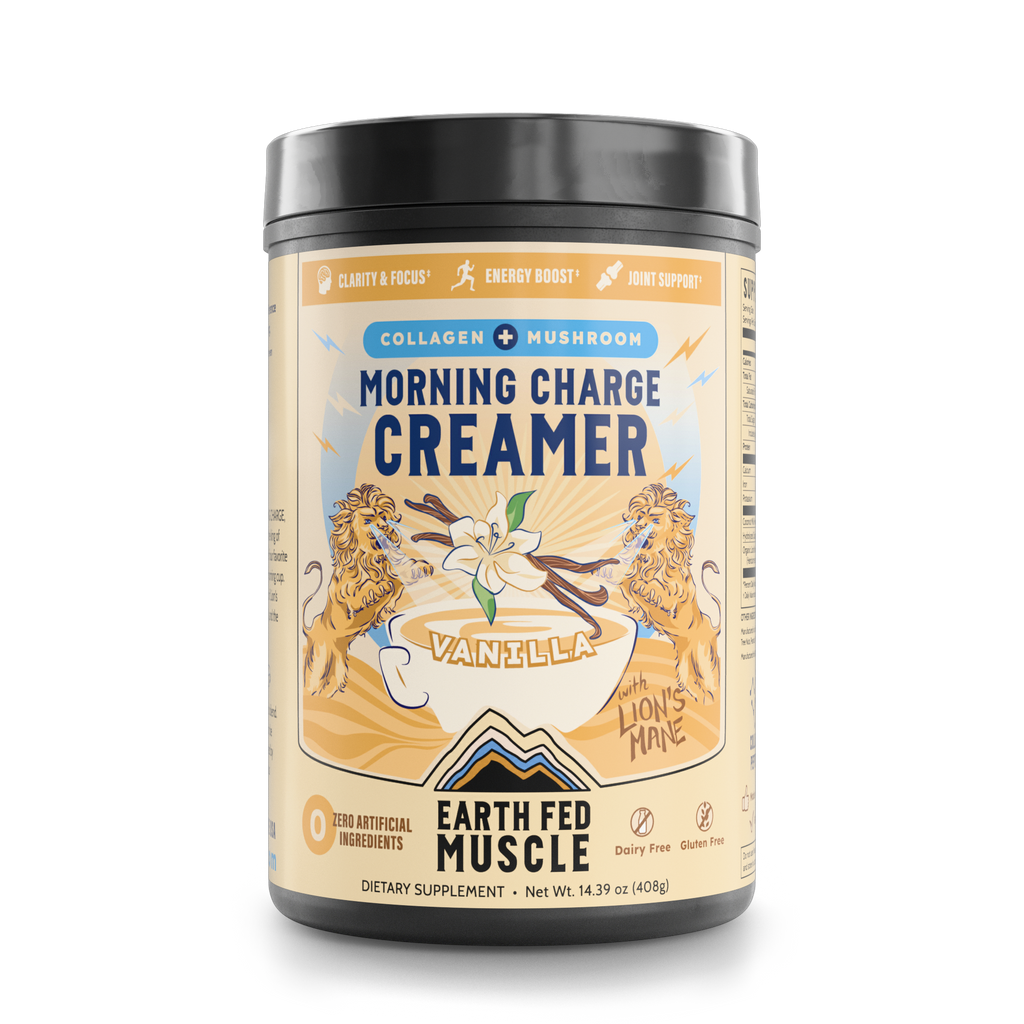 Morning Charge Vanilla Supernutrient Creamer with Lion’s Mane