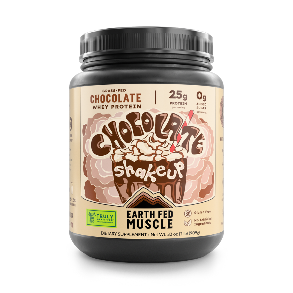 Chocolate Shakeup Chocolate Grass-Fed Whey Protein