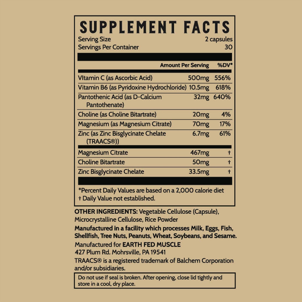 Forty Winkz ZMA Sleep Support with Zinc & Magnesium
