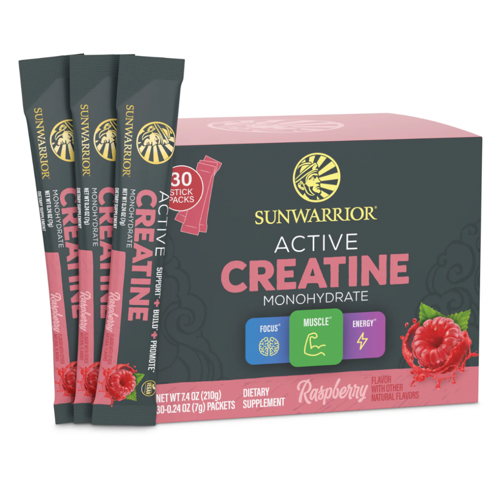 Raspberry Active Creatine Drink Powder- Individual Packs