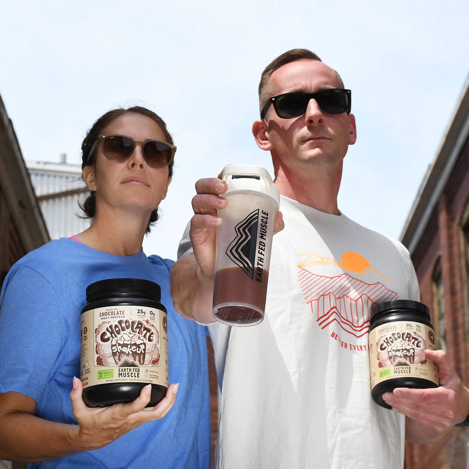 Chocolate Shakeup Chocolate Grass-Fed Whey Protein
