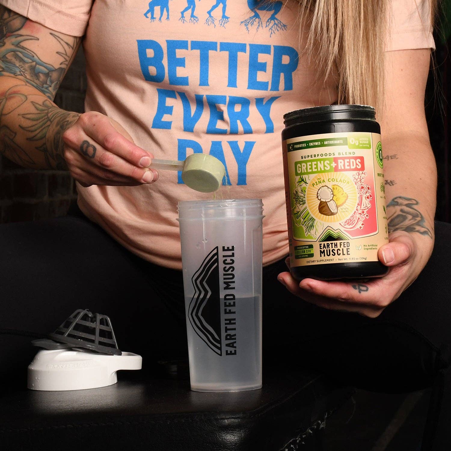 Greens + Reds Superfoods Blend Piña Colada (formerly known as The Greens Party)